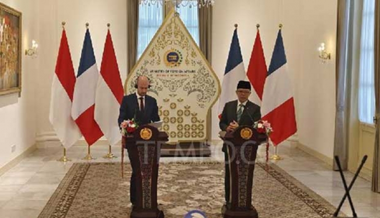 In a meeting with French Foreign Minister Barrot, Sugiono mentioned that French Investment in Indonesia Reached IDR 5.3 trillion