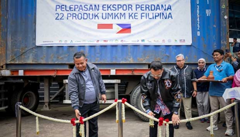 Together with the President's Special Envoy, Deputy Minister of UMKM Releases Exports of 22 Products to the Philippines