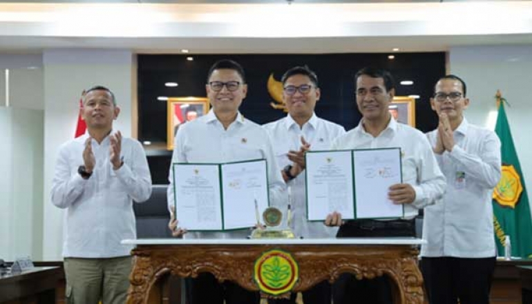 Synergic Cooperation between the Indonesia Food and Drug Authority (BPOM) and the Ministry of Agriculture to Improve the Safety and Competitiveness of Agricultural Products