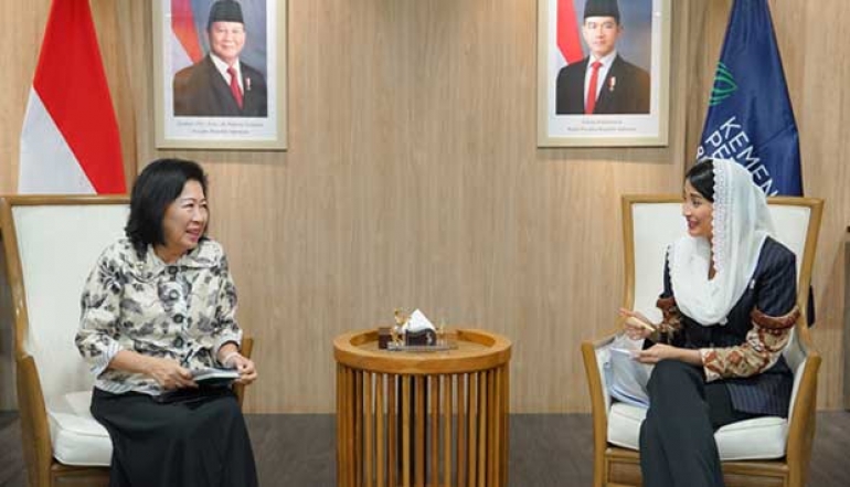 Meeting of the Deputy Minister of Trade with the Special Envoy of the President of the Republic of Indonesia for International Trade and Multilateral Cooperation