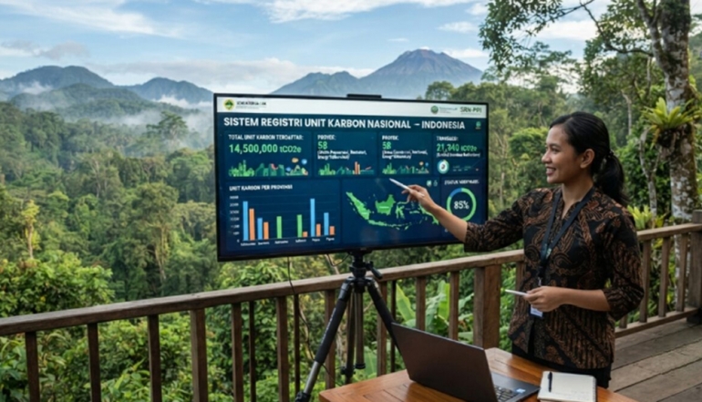 Indonesia Hands Over Carbon Credits Ahead of Official National Carbon Market Launch to Drive 8% Economic Growth