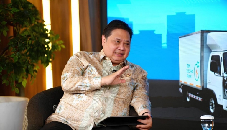 Coordinating Minister Airlangga: Energy Transition Becomes a New Source of Economic Growth