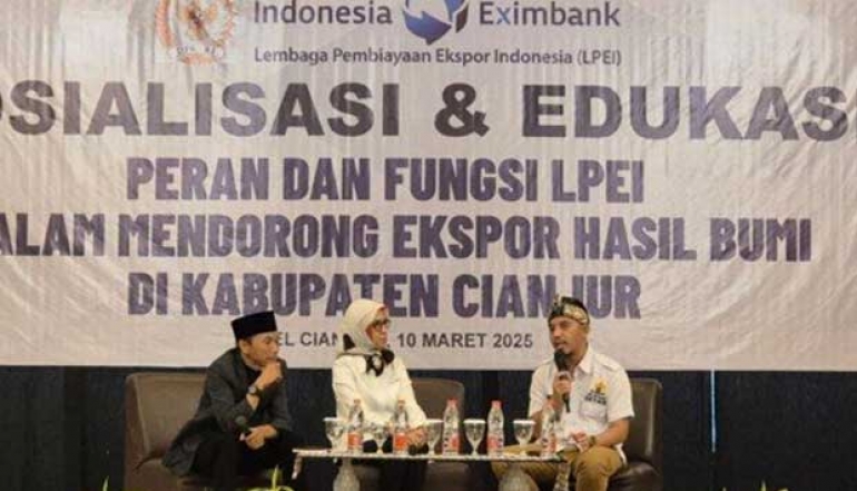Chairman of Cianjur Chamber of Commerce and Industry Paeruzillah Encourages MSMEs to Export to Five Continents