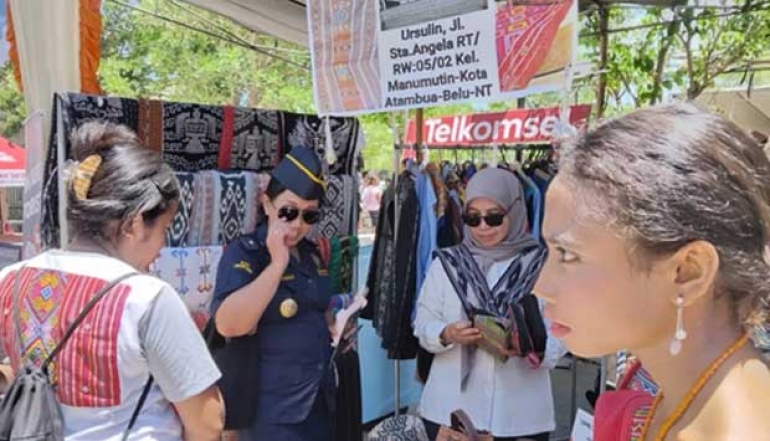 Enhance the Economy at the Indonesia-East Timor Border, Customs Hosts Atambua International Expo 2024