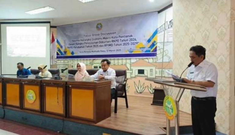Pontianak City Government Formulates Macroeconomic Assumptions For The 2026 RKPD
