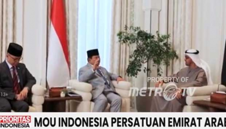 President Prabowo &amp; President MBZ Witness the Signing of the RI&ndash;UAE Cooperation MoU