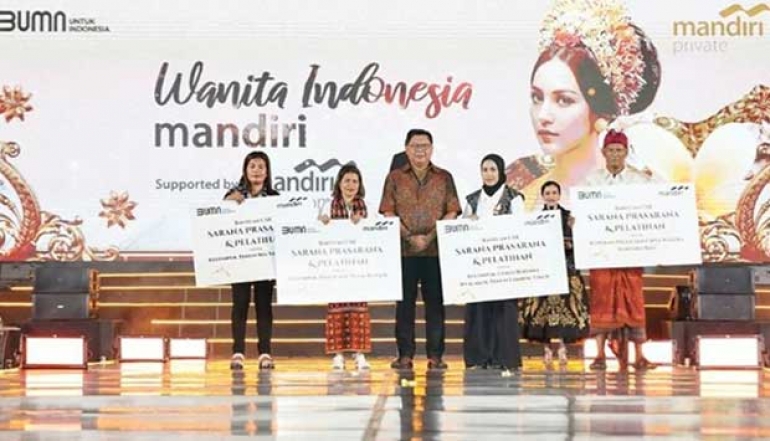 Support for the Creative Industry: Bank Mandiri Encourages Traditional Weaving from Bali, Lombok, and Kupang to Enter the Global Market