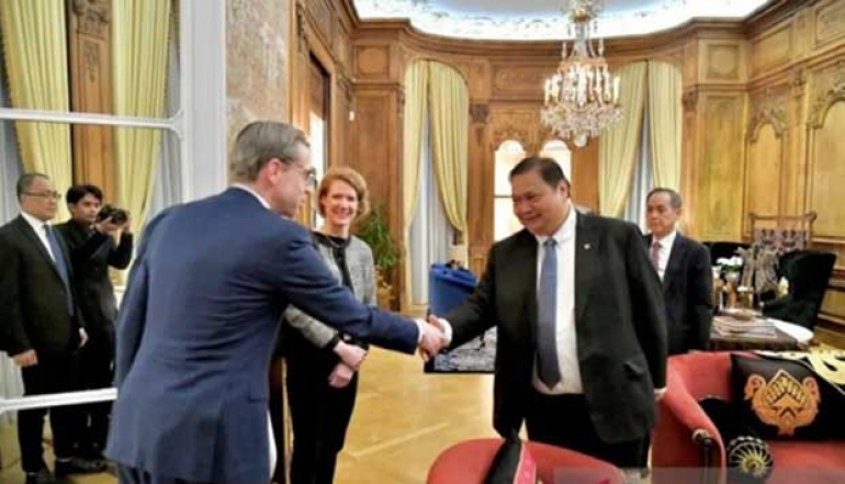 Airlangga Urges OECD Member Country Ambassadors to Accelerate Indonesia's Accession Process